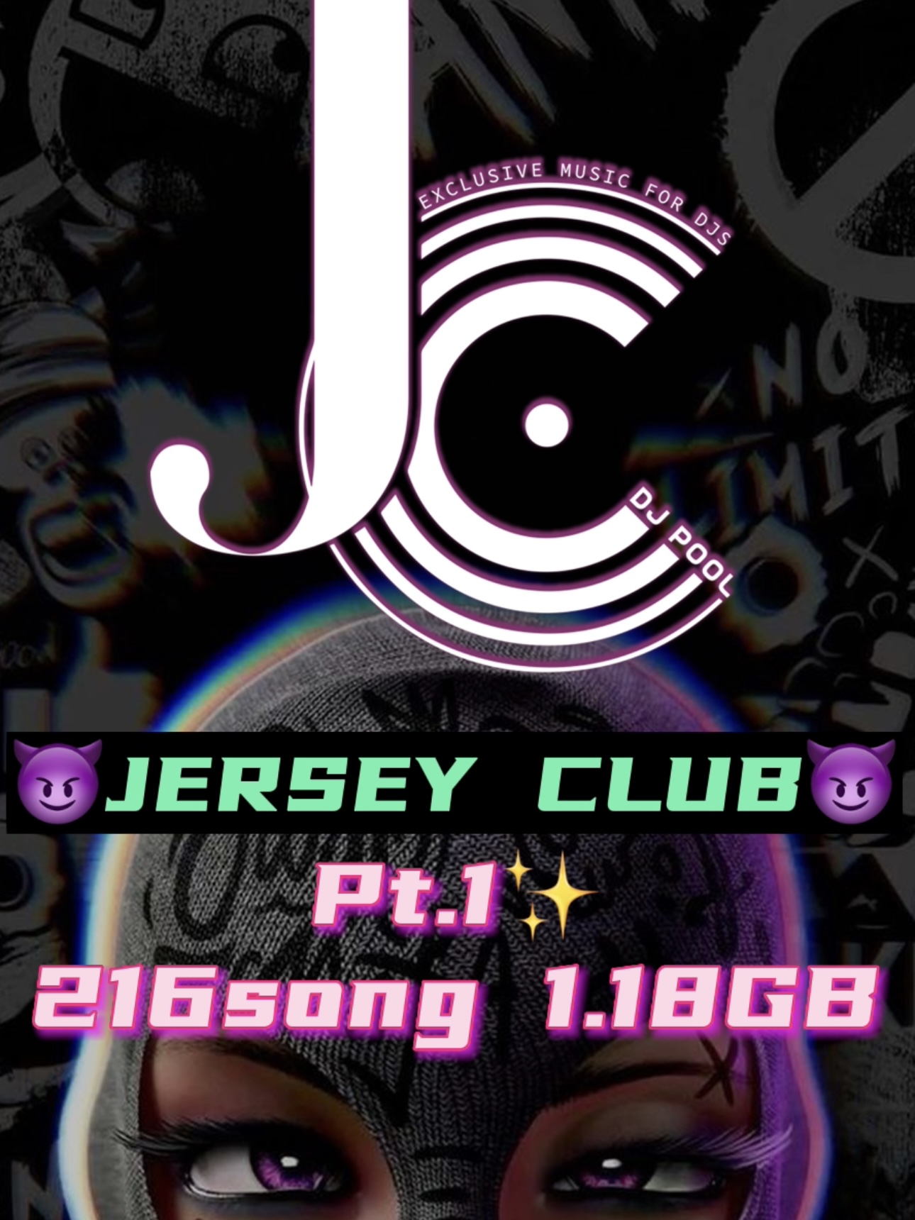 #JERSEY CLUB Pt.1 216song 1.18GB